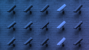 Cámaras de seguridad que representan el servicio de Cloud Security