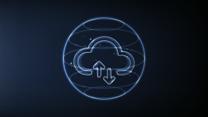 Imagen de una nube digital en alusión al tema